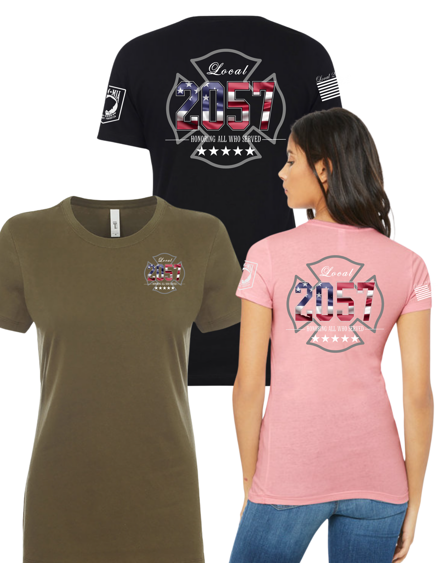 Local 2057 Honors Veterans - OFF Duty Shirt